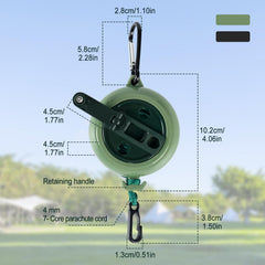 SYWAN bow hoist secure buckles enable quick, sturdy attachment.
