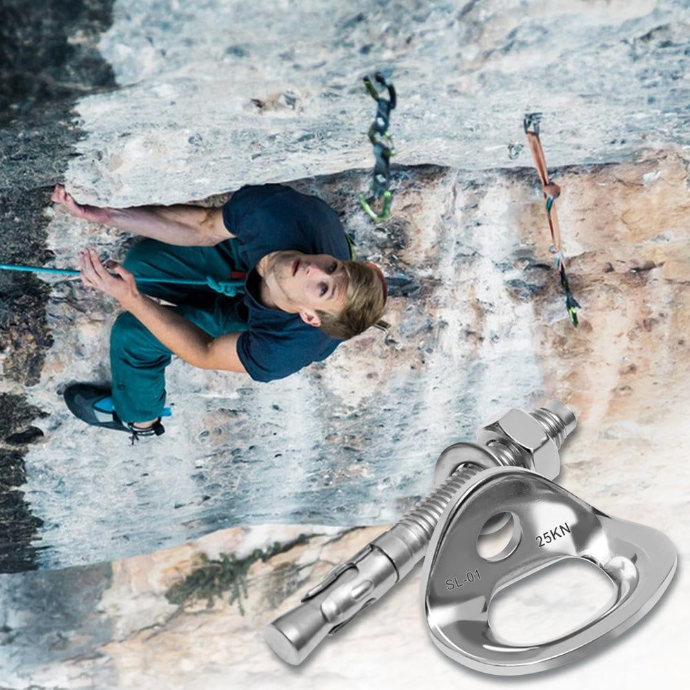SYWAN easy-to-install climbing bolts save time and effort.