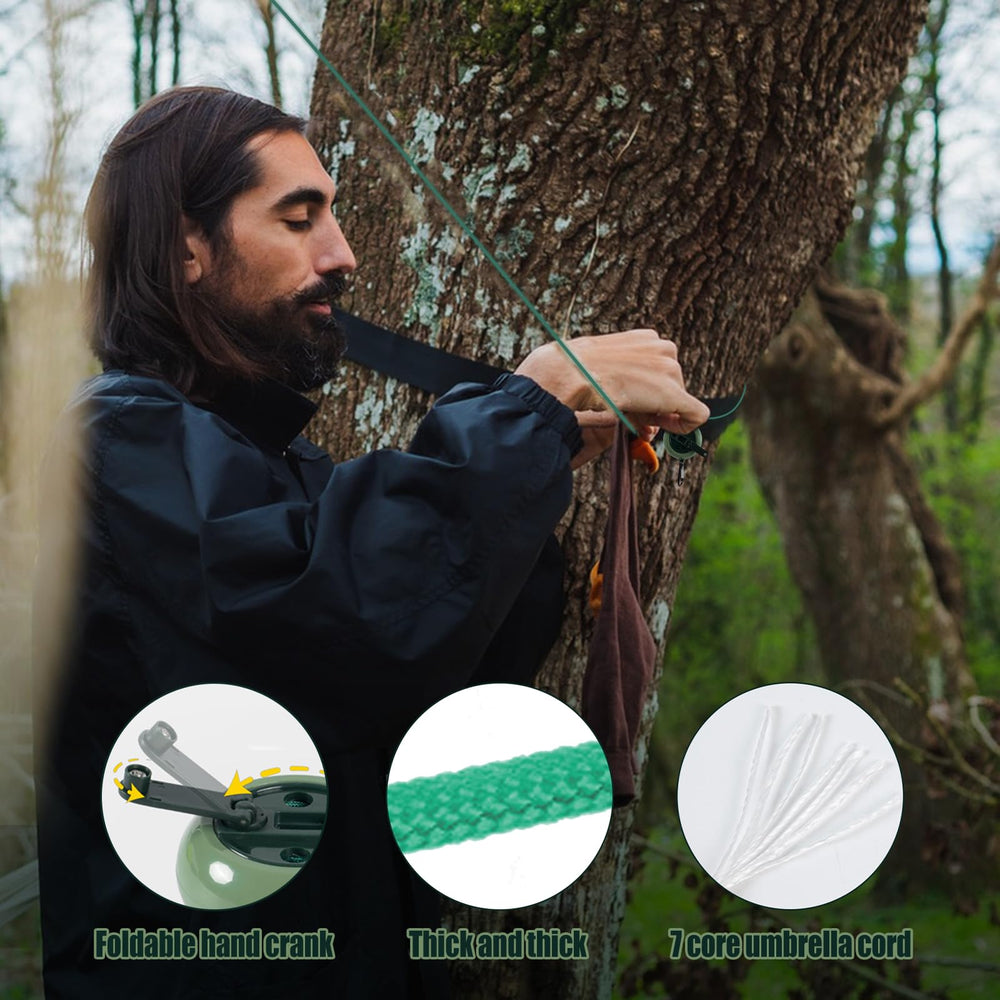 SYWAN multi-use gear hanger helps organize hunting items.