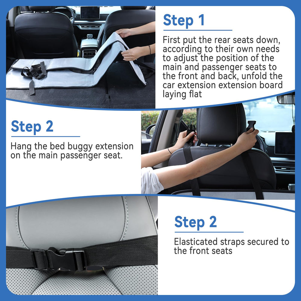 SYWAN extends trunk space for lounging, sleeping, or staging items on a journey