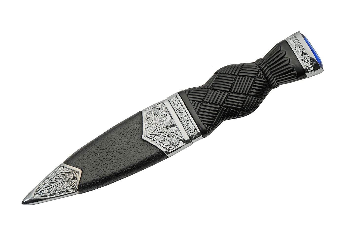 3.25-inch 420 stainless steel blade with partially serrated spine