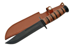 SZCO Marine Hunting Knife 12 Inch with leather handle