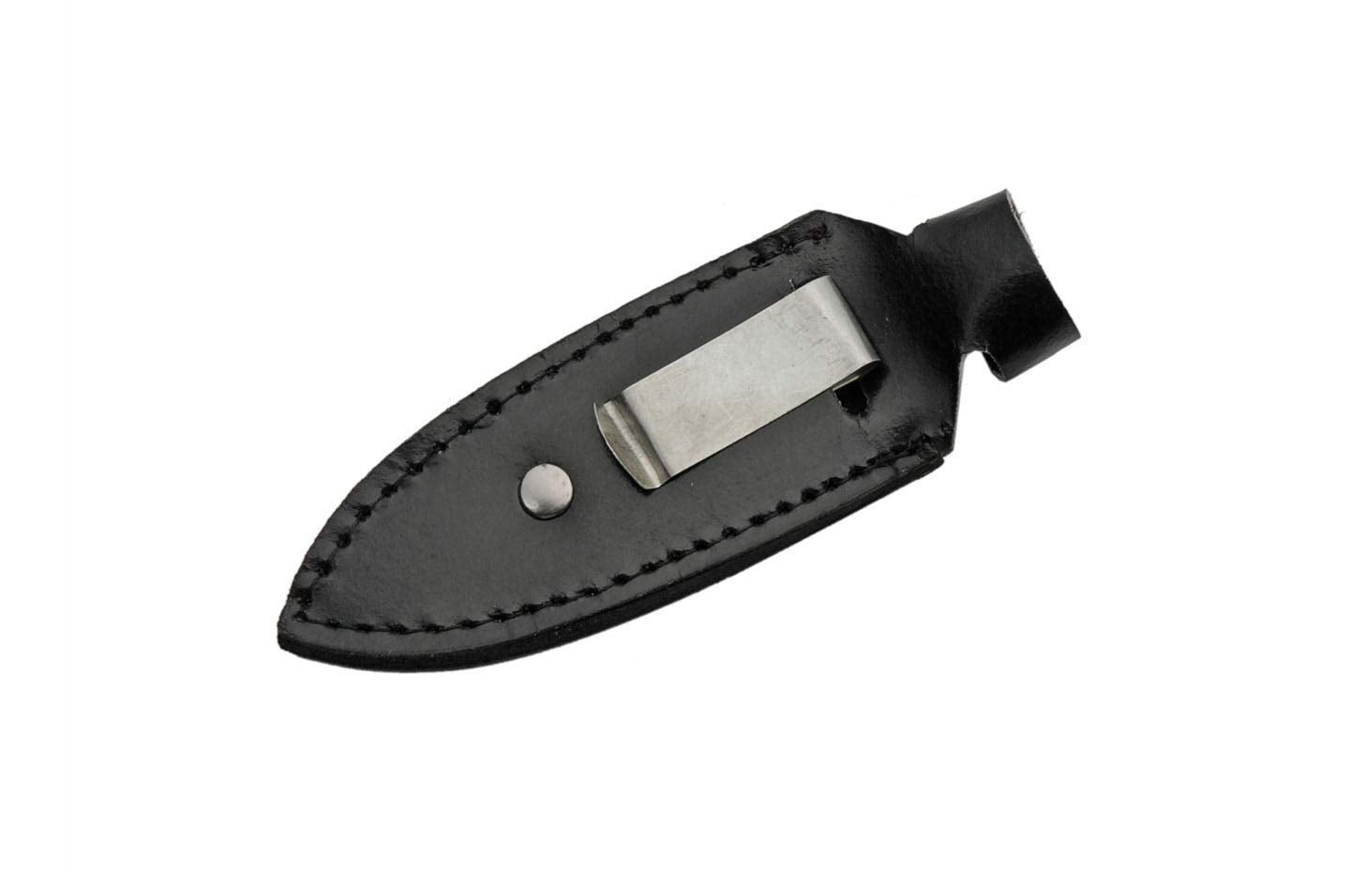 Outdoor-ready fixed blade with sheath