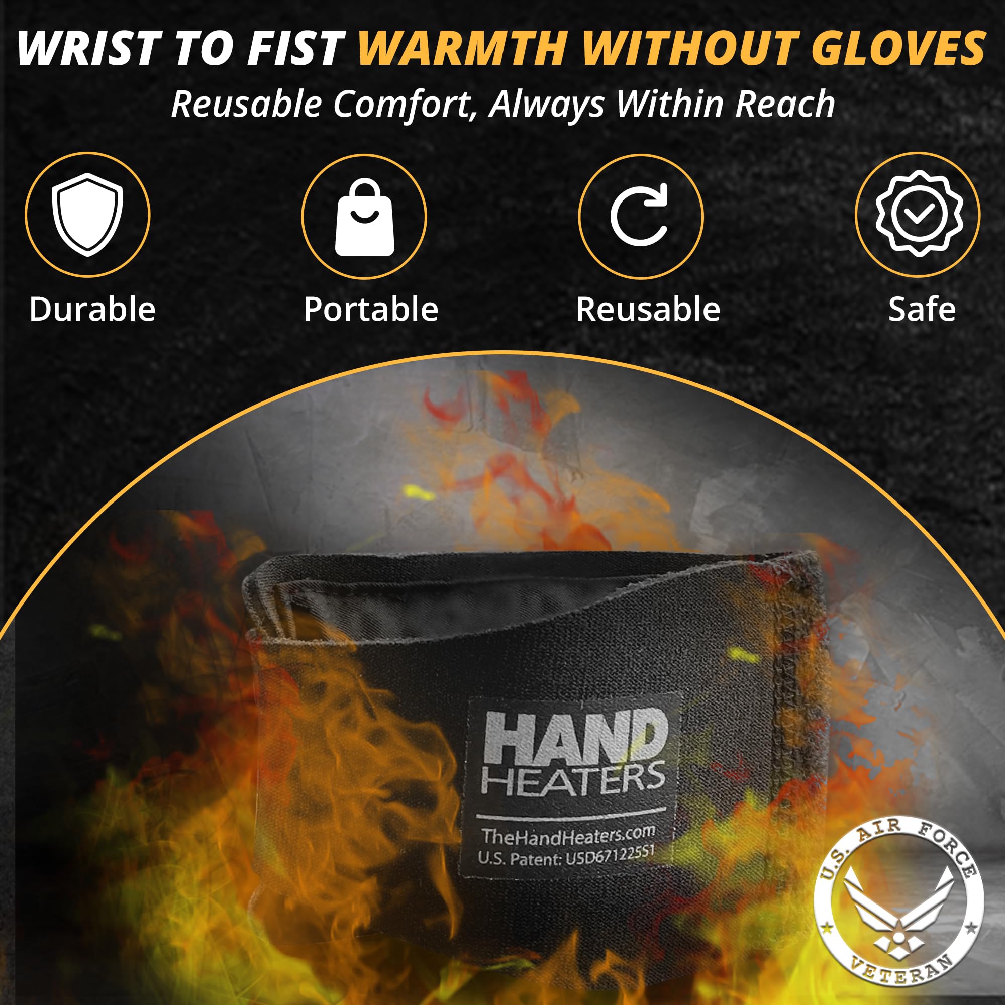 Two-pack includes four disposable warmers for extended warmth from T Built.
