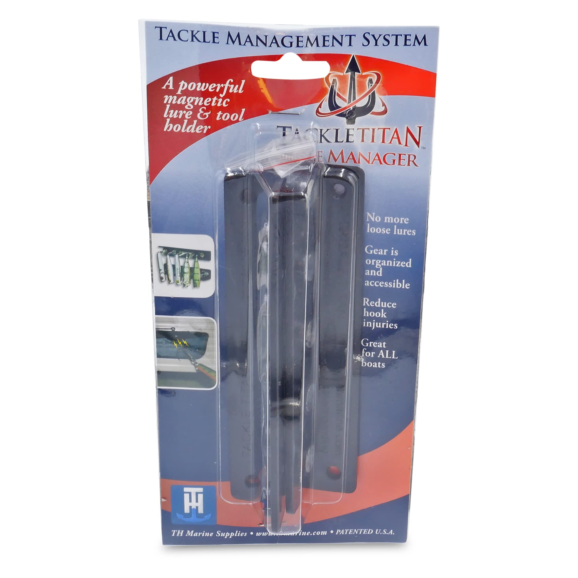 T-H Marine Tackle Titan keeps your boat organized and gear within reach.