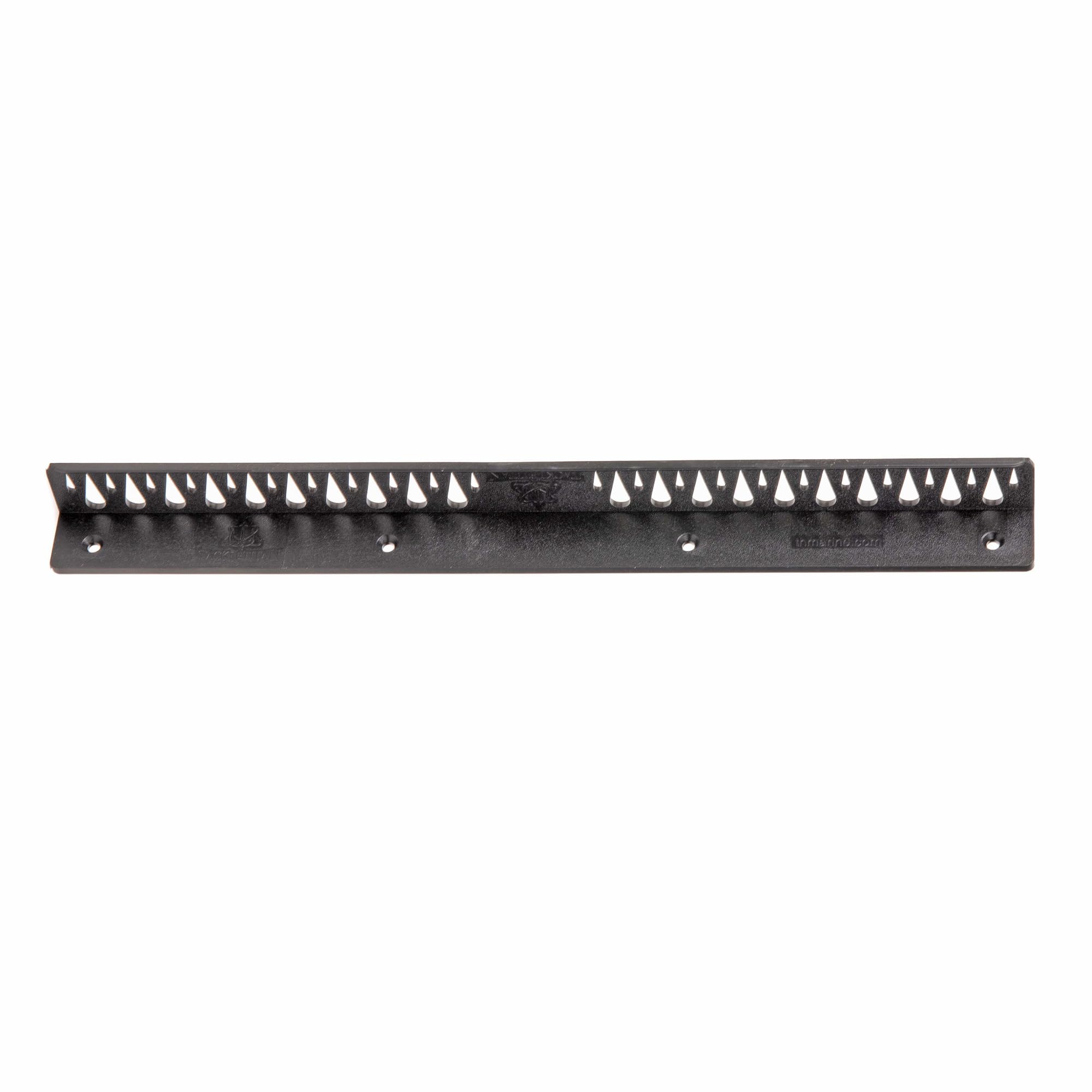 T-H Marine Tackle Titan lure rack front view keeps lures within reach.