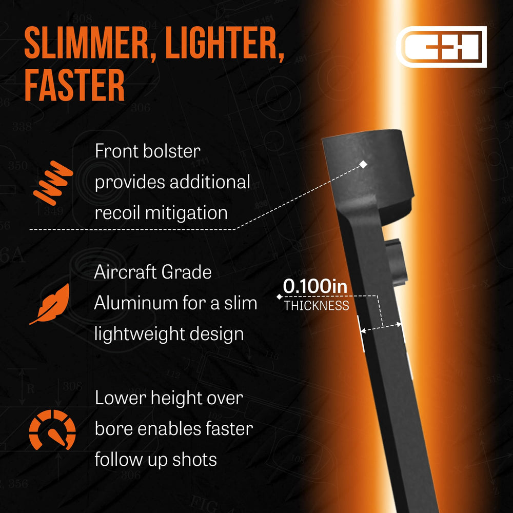 Aircraft-grade aluminum, MIL-SPEC TYPE III hard coat anodized