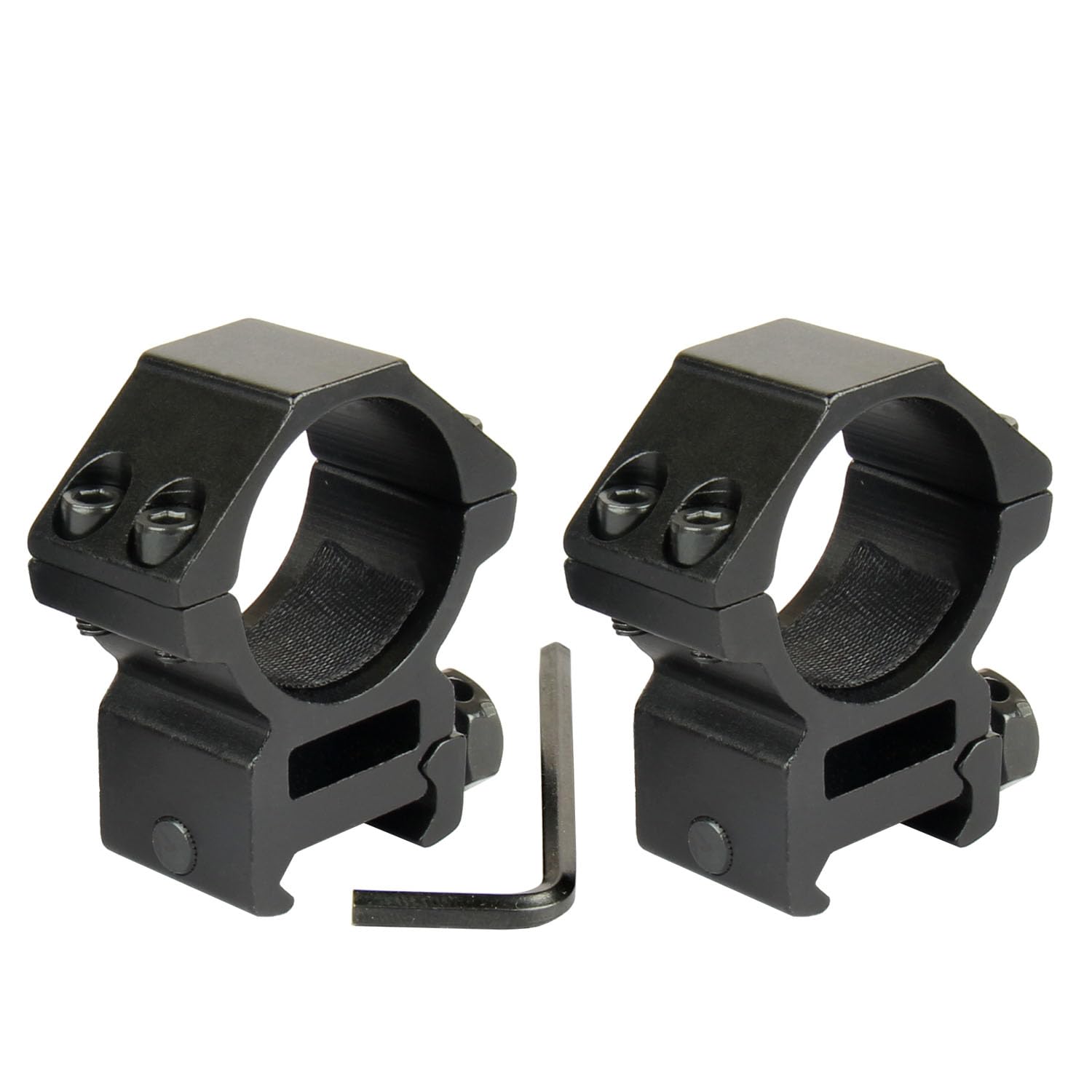 TACFUN rail mount installation with included wrench for fast setup
