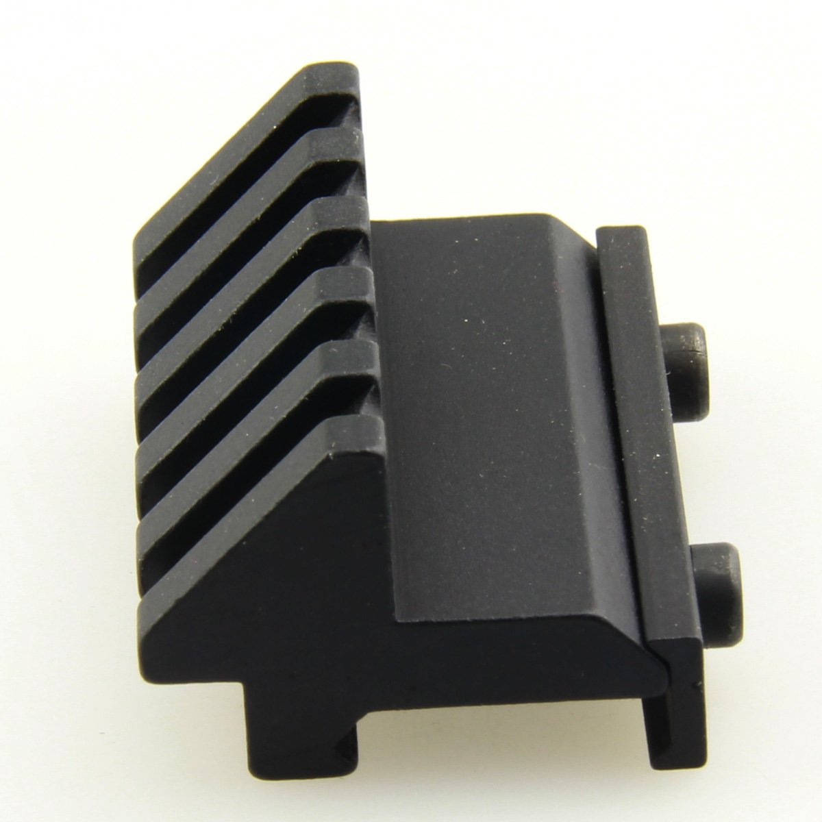 TACFUN side-by-side backup reflex sight mounting reduces interference with vertical grips