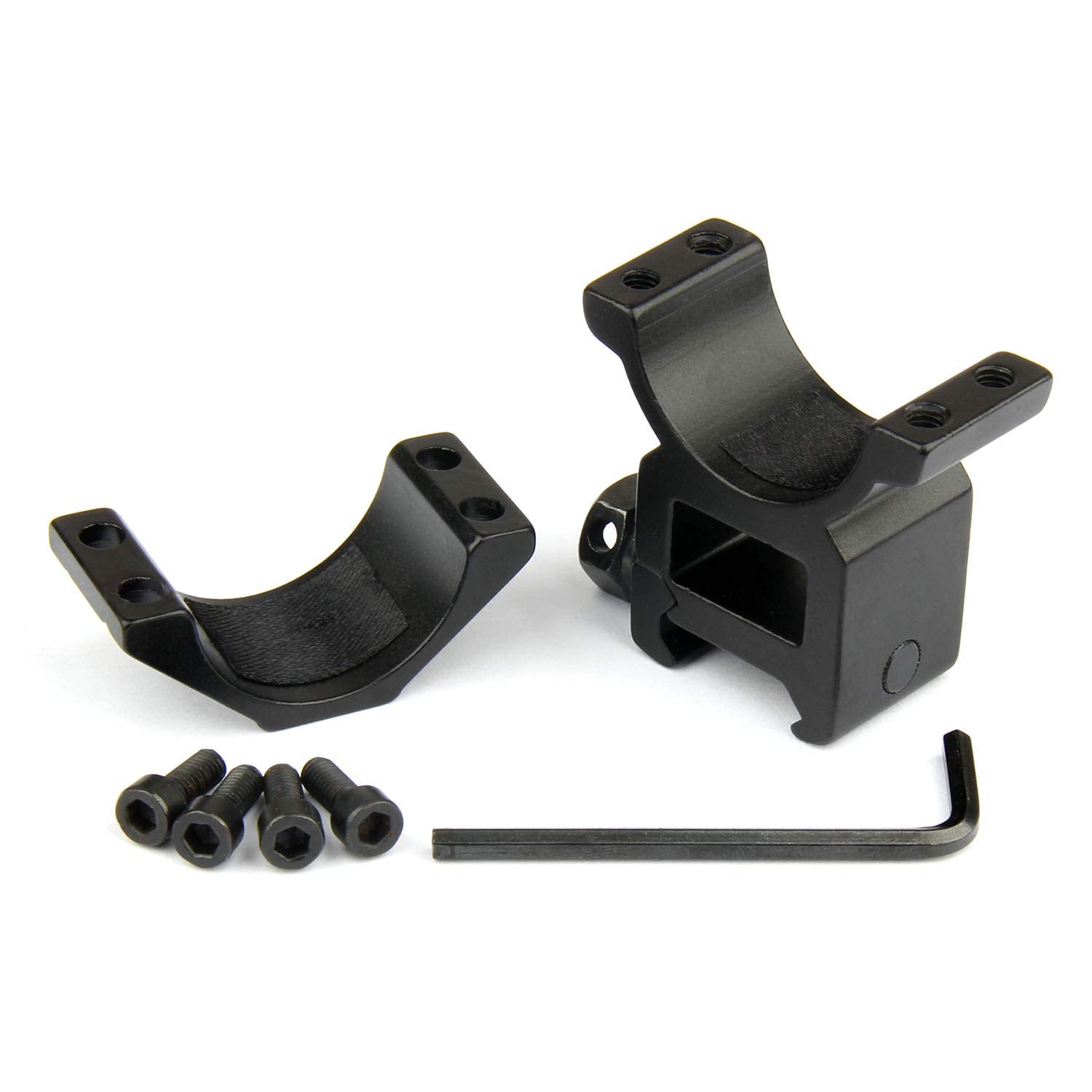 Universal compatibility with 21mm Picatinny/Weaver rails supports many scopes