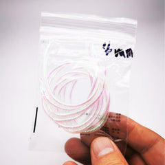 Tachiuwa 4M Braid Mylar Tube 6mm pearl white for bold fly accents.