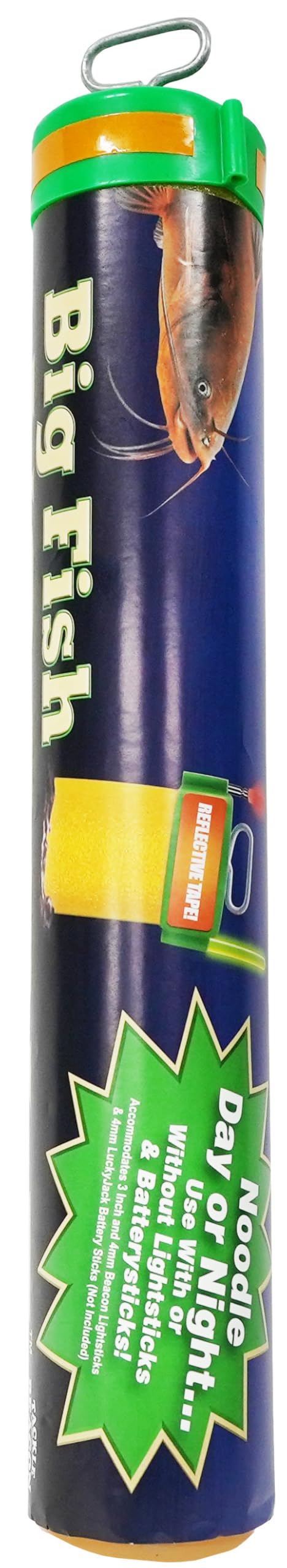 TACKLE BEACON bright bite indicator enhances visibility in day and night.