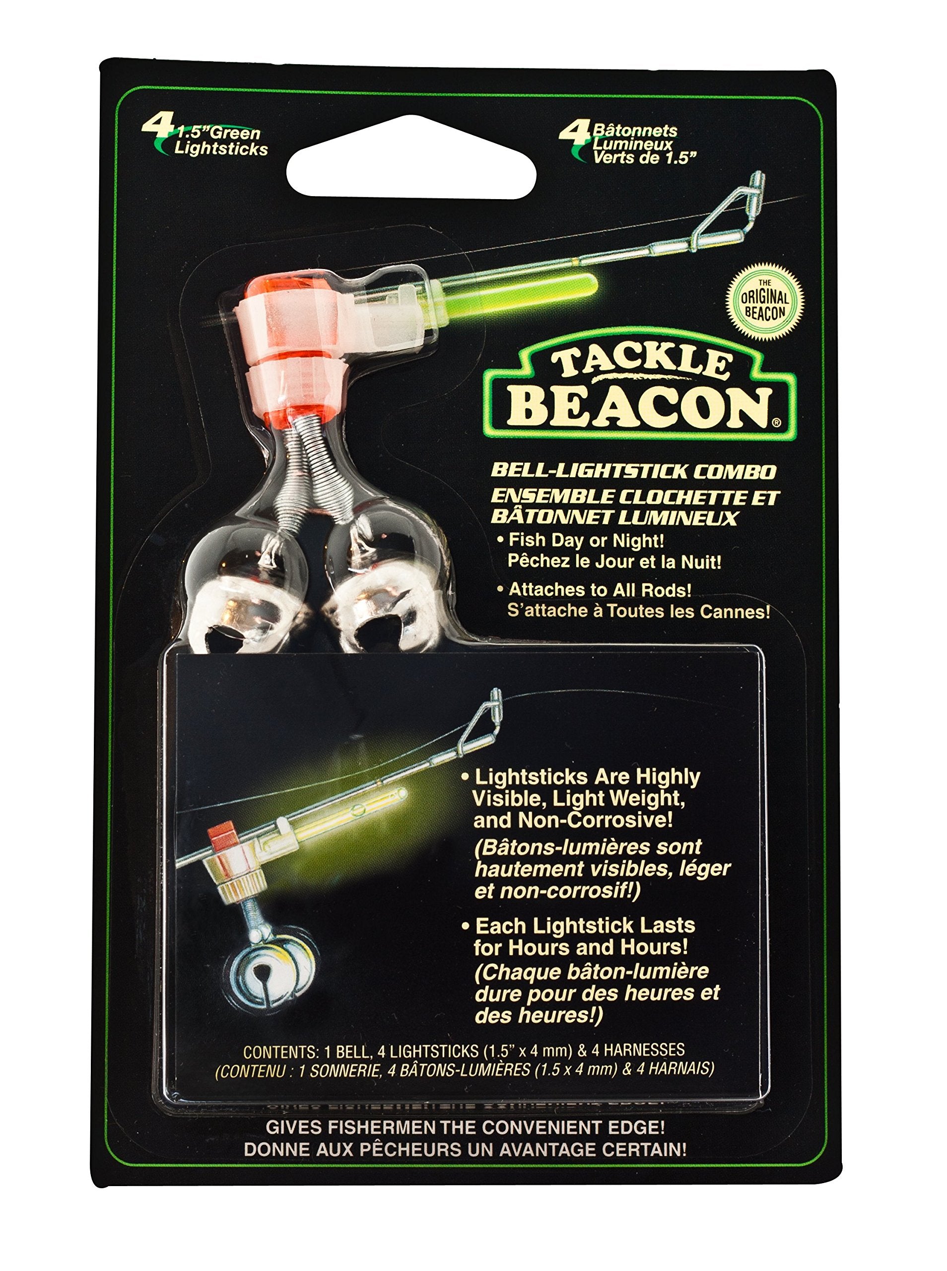 Tackle Beacon Rod-N-Bobb's bell lightstick attachment for hands-free strike alerts at night.