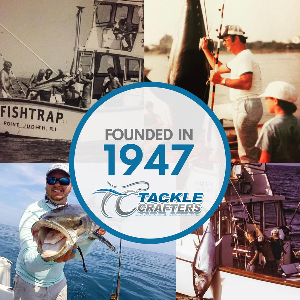 Tackle Crafters stainless steel leaders in saltwater setup with corrosion resistance.