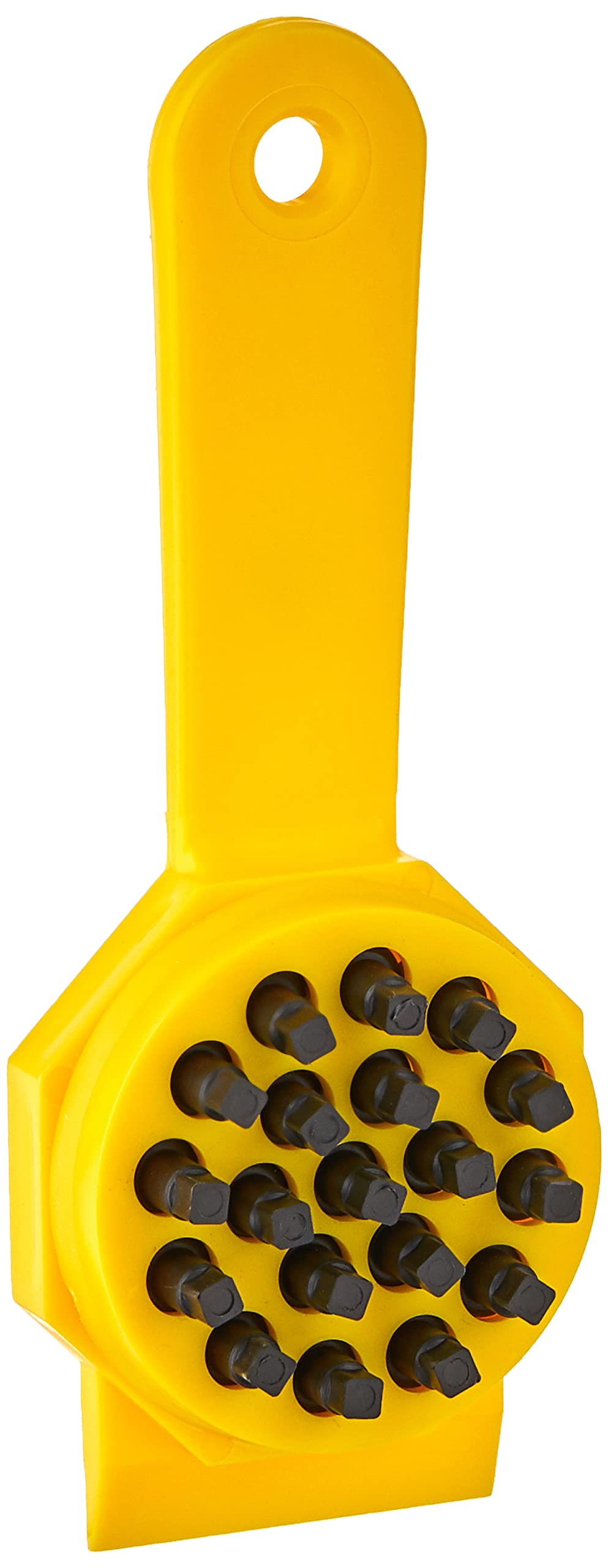 Tackle Factory Big Norm-Feets 88111 fish scaler front view for fast scale removal.