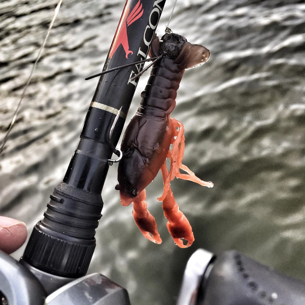 Tackle HD Hi-Def Craw lure in 3.75-inch size expands presentation options.