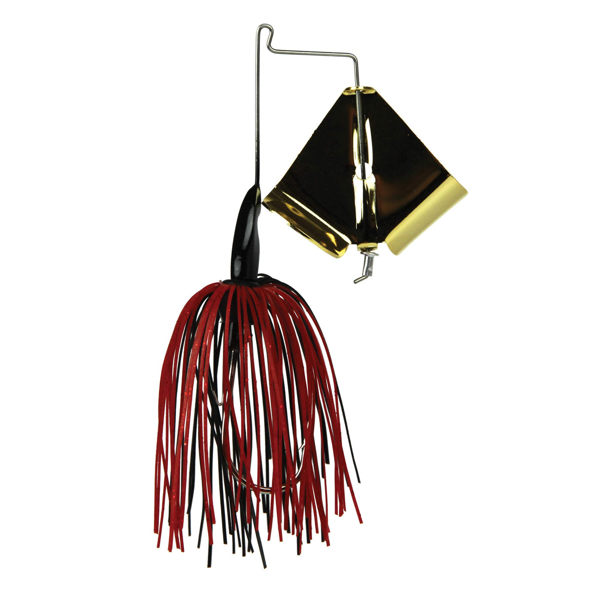 Tackle HD Worldwide Gold Buzzer 1/2oz with gold blade buzzing for bass