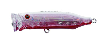 Tackle House Feed Popper 70 in PP Pearl Red Berry, topwater lure for chinu seabass bite opportunities