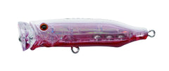 Tackle House Feed Popper 70 in PP Pearl Red Berry, topwater lure for chinu seabass bite opportunities