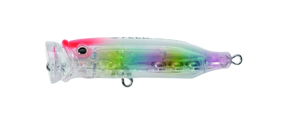 Tackle House CFP70 popper lure 2.8-inch silhouette for long casts and surface pops.