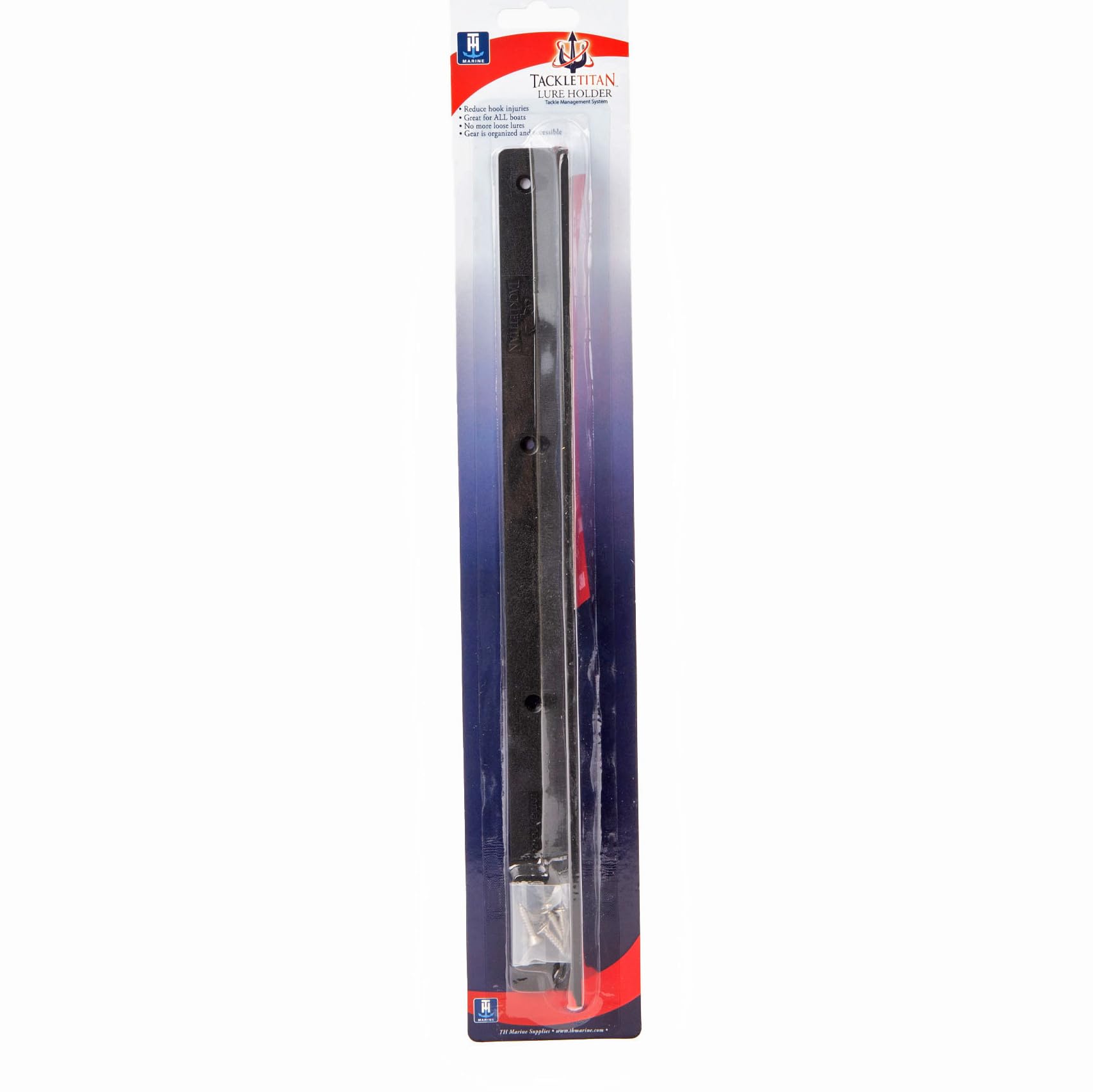 Rack installed in boat storage or tackle area