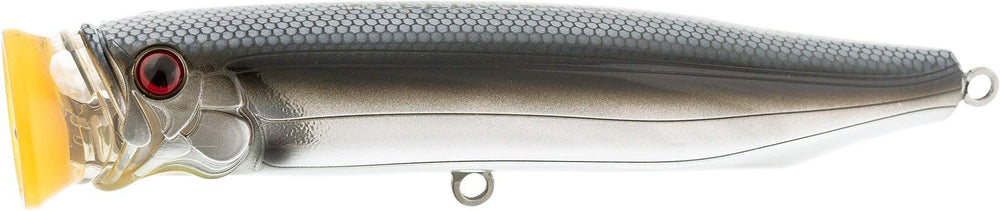 TackleHouse CFP135 lure on display, showing floating design and color Silver Black HVC 23.