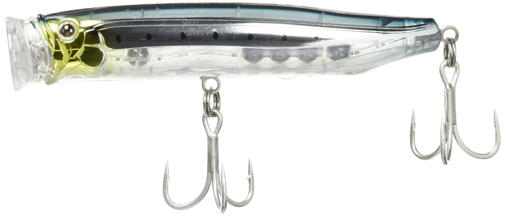 TackleHouse CFP135 Popper front view showing balanced floating lure for accurate casts