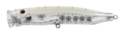 Tackle House CFP150 popper front view in NR5 clear for surface pops and distance