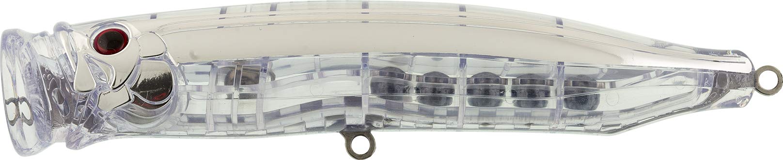 Tackle House Popper CFP100 action shot shows surface pop lure ideal for shore and offshore chase