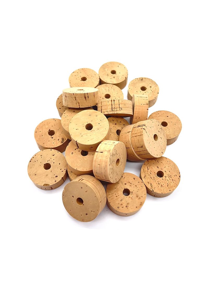 TackleZoom cork ring in vibrant colors for custom grips and sanding projects.