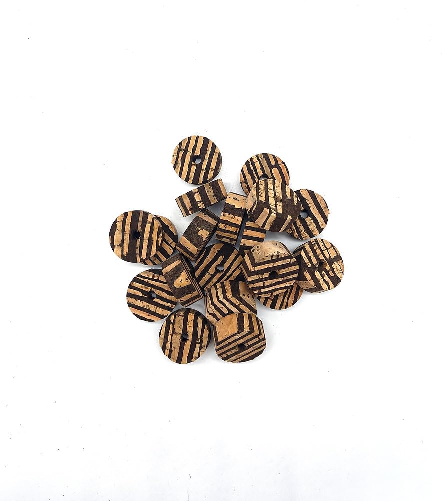 TackleZoom cork rings pack display with 50 rings ready for rod building projects.