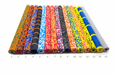 TackleZoom EVA foam grips on 18-inch rod handle for comfortable, stable fishing performance.