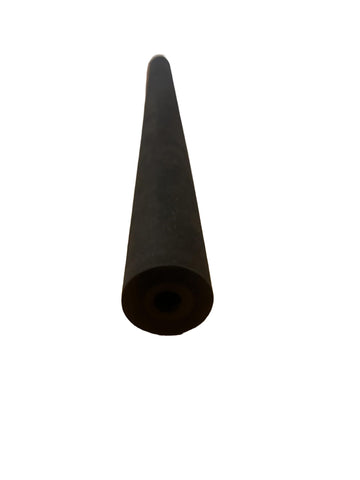TackleZoom black EVA tube grip for rod handles, durable non-slip performance.