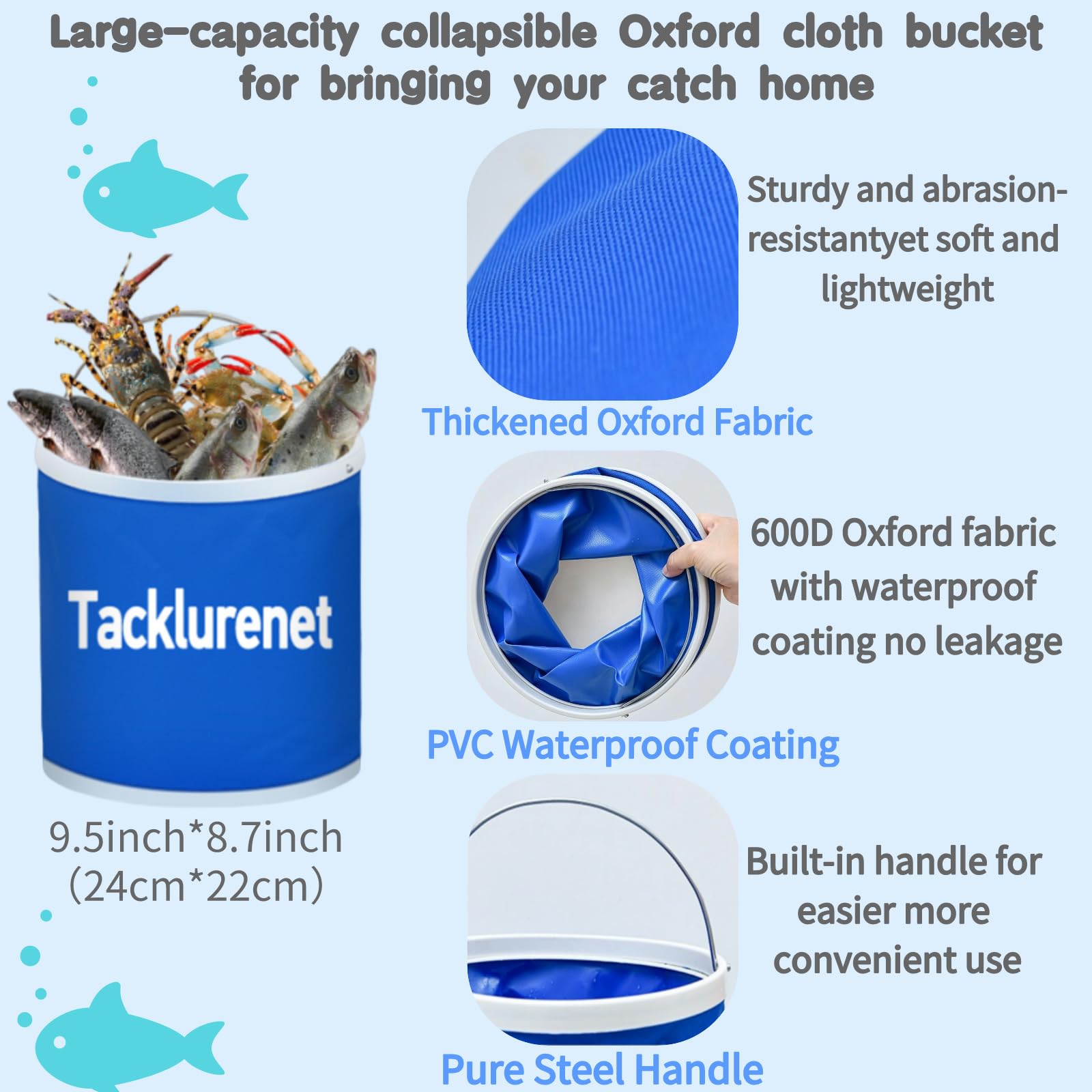 Crawfish and blue crab trap from the Tacklurenet gift set