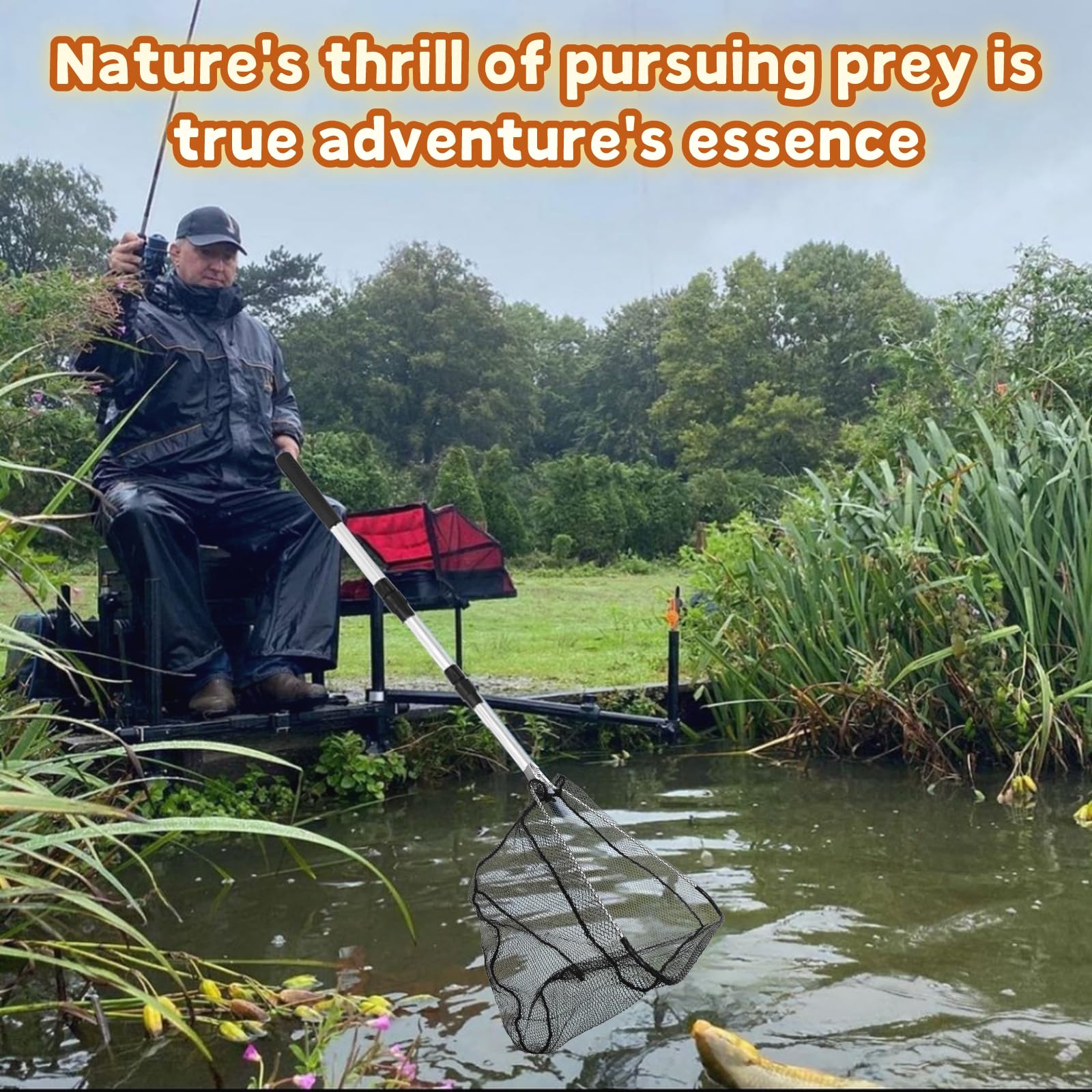 Ideal for lake, river, sea, boat and pier fishing