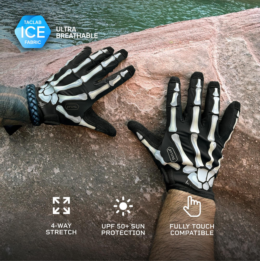 TACLAB Reaper three-dimensional skeleton print adds bold style and visibility
