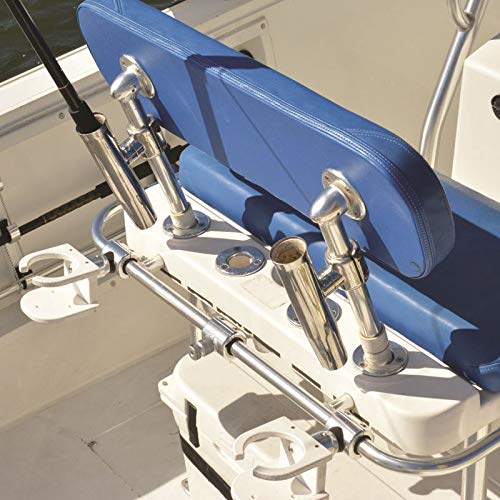 TACO Marine form-fitted PVC liner and inserts ensure snug tube fit.