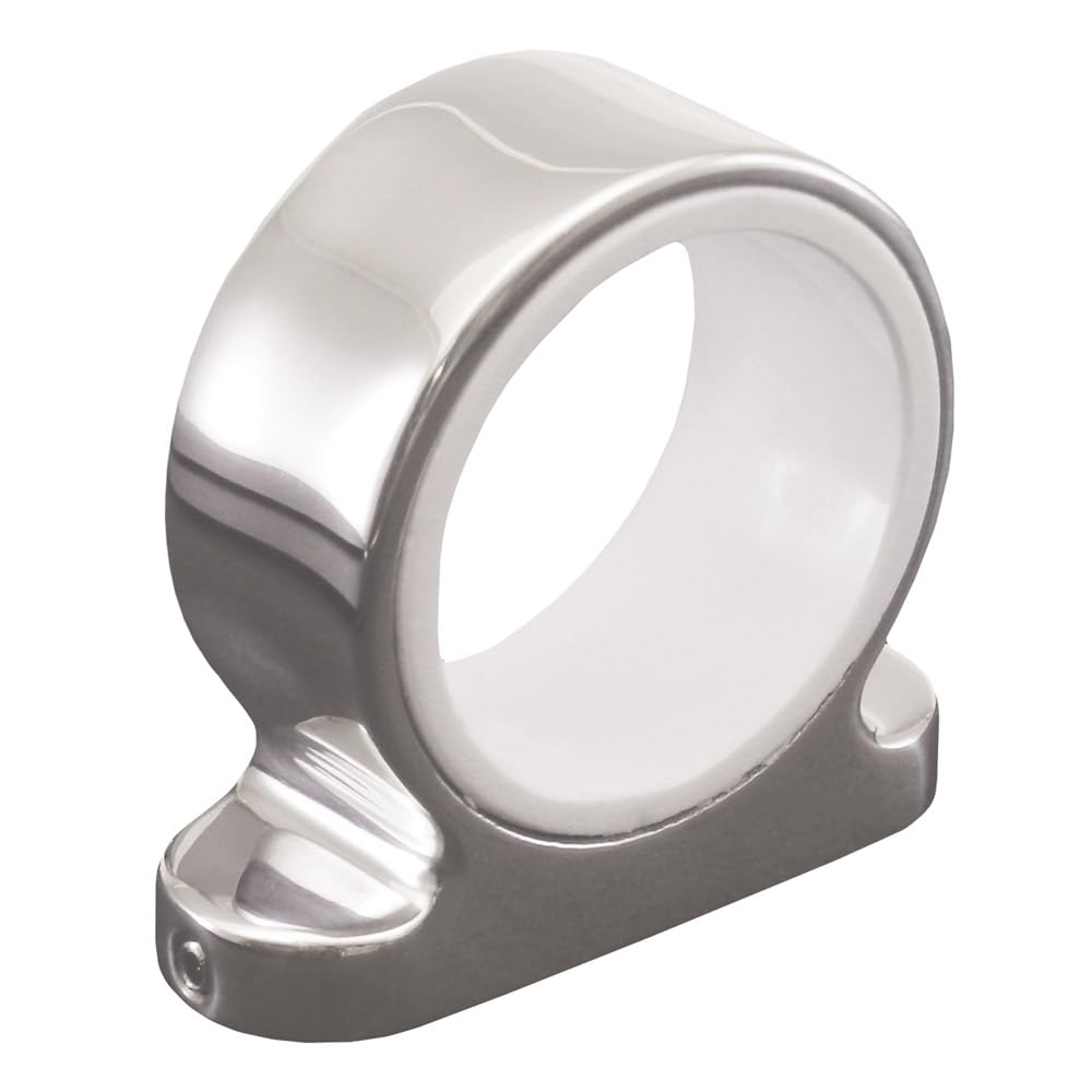 Taco Marine Stationary Rod Hanger on boat keeps rods secure and ready for action.