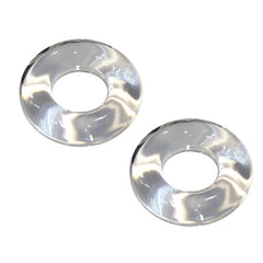 Taco Metals outrigger glass ring pair viewed from the side, highlighting durable fit for marine use.