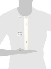 TACO Metals P04-091W rod holder in white finish, durable for outdoor spaces.