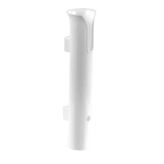 TACO Metals P04-091W plastic rod holder with front access hole for easy mounting.