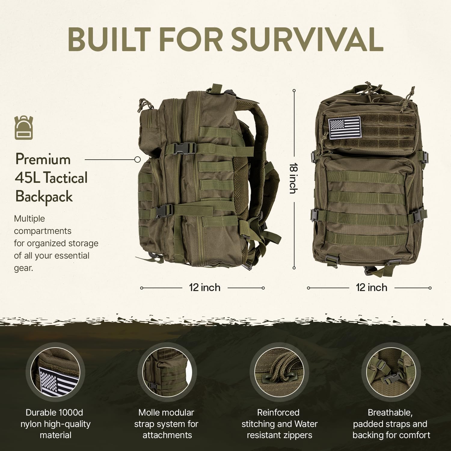 TacPreps Survival Kit cooking gear compact stove and pans in action