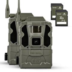 TACTACAM Reveal Pro 3.0 front view for discreet wildlife monitoring and property surveillance.