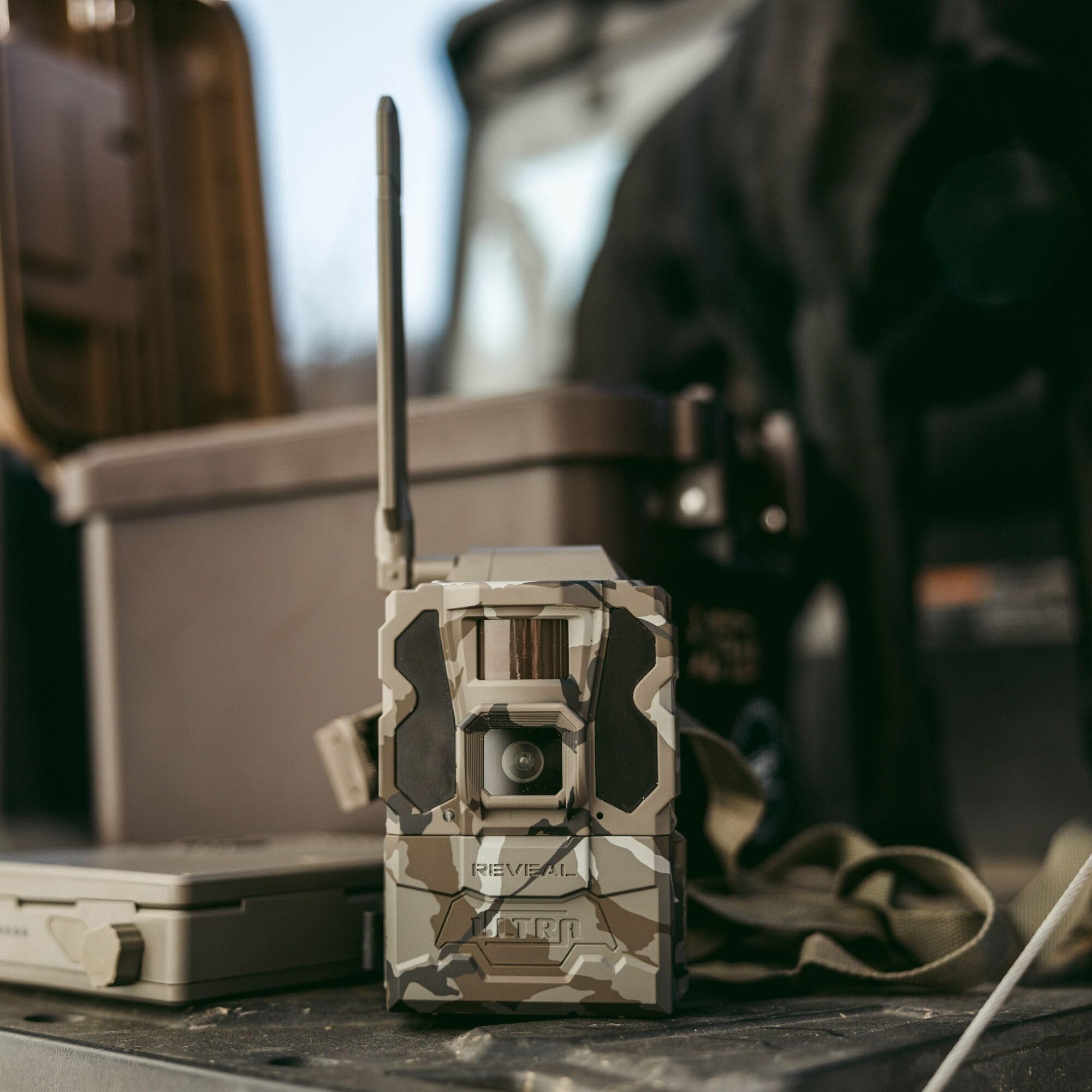 TACTACAM Reveal Ultra GPS tracking even when powered off helps locate a misplaced camera.