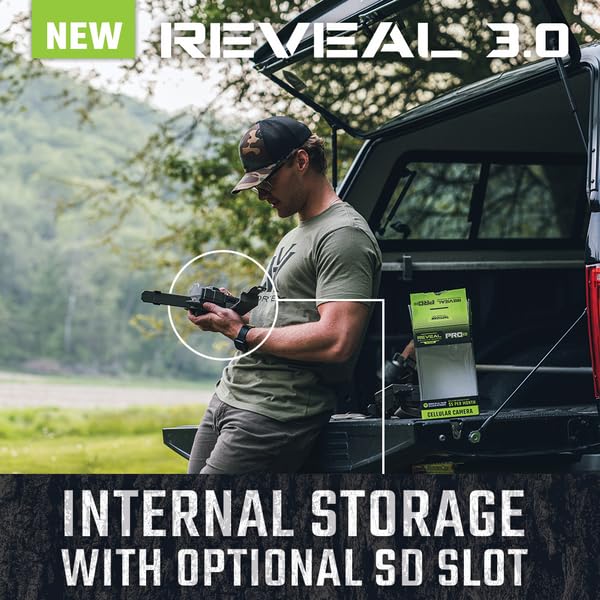 TACTACAM Reveal X Gen 3.0 long battery life supports season-long monitoring.