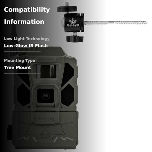 Tactacam Reveal X3 3-shot burst captures center-frame action for clearer game tracking.