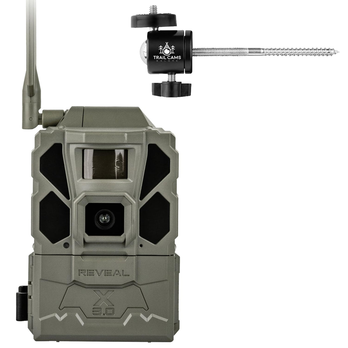 Tactacam Reveal X3 with preinstalled antenna delivers reliable field connectivity for remote hunts.