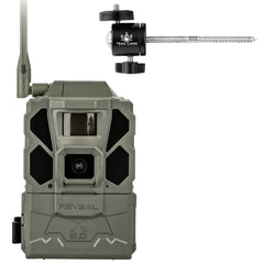 Tactacam Reveal X3 with preinstalled antenna delivers reliable field connectivity for remote hunts.