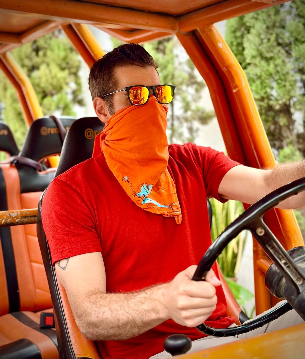 Tacticouture dual-use bandana helps streamline your pack and kit.