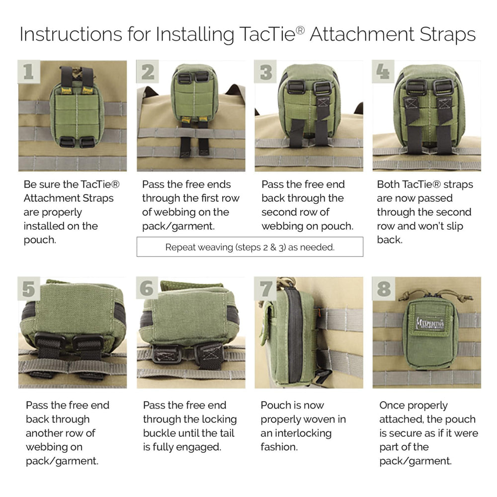 Lab and field tested, American-made TacTie design